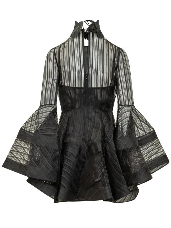 26FW 짐머만 미디 원피스 0250DF261 BLK BLACK - ZIMMERMANN