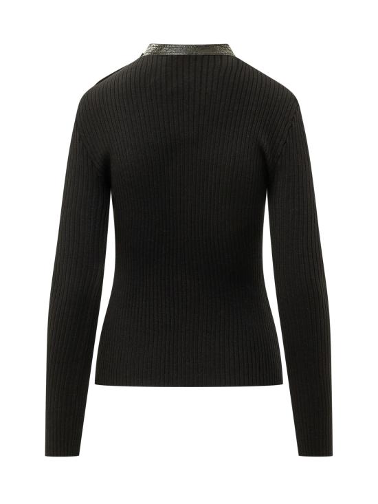 26FW 쿠레쥬 스웨터 326MPU285FI0001 9999 BLACK - COURREGES