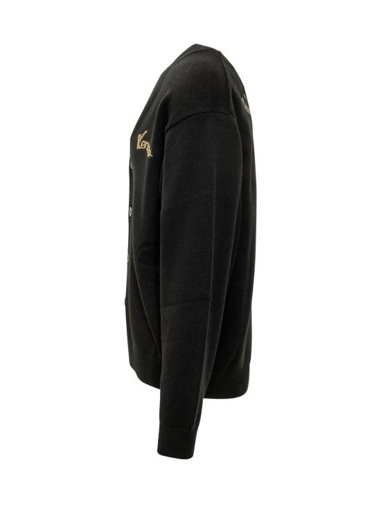 26FW 겐조 가디건 FG65CA8213FN 99J BLACK - KENZO