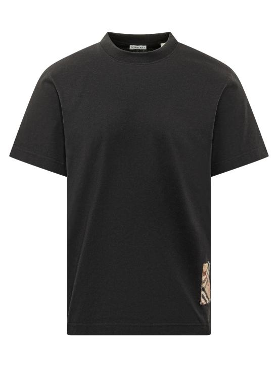 26FW 버버리 반팔 티셔츠 8132921 A1189 BLACK