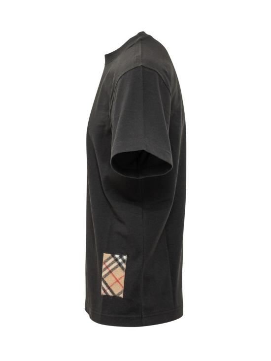 26FW 버버리 반팔 티셔츠 8132921 A1189 BLACK - BURBERRY
