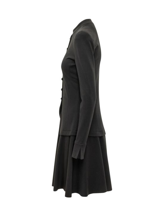 26FW 엠포리오 아르마니 미디 원피스 EW005501AF12303 UC001 NERO - EMPORIO ARMANI