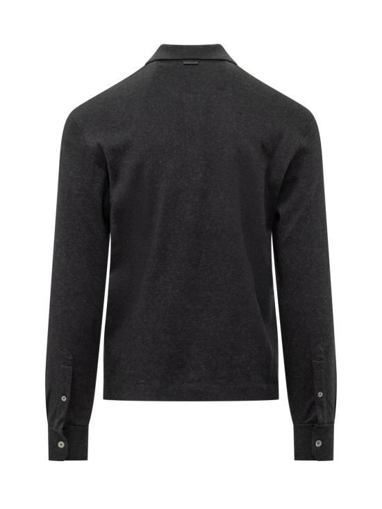 26FW 에르메네질도제냐 폴로 티셔츠 UI394A4I739 B09 412 BLU - ERMENEGILDO ZEGNA