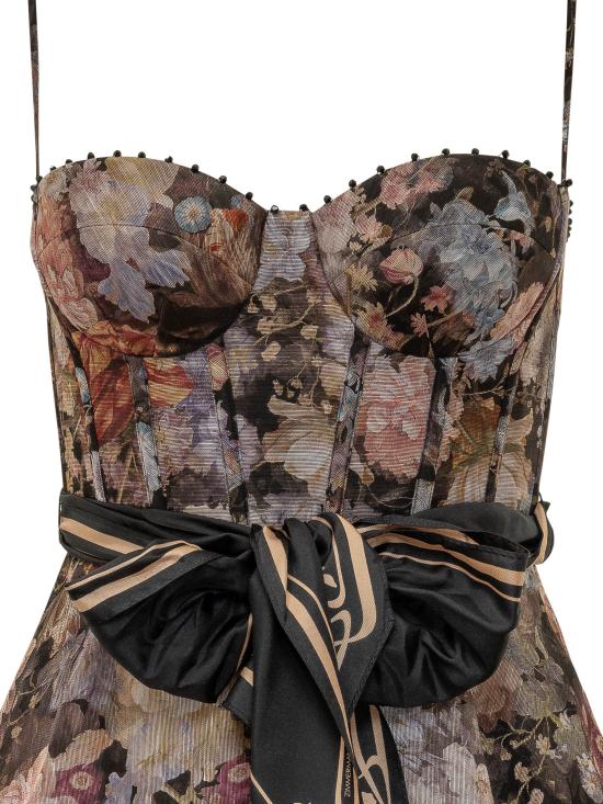 26FW 짐머만 롱 원피스 5775DF261 BLF BLACK FLORAL - ZIMMERMANN