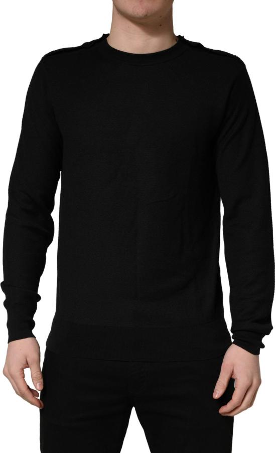 26FW 돌체앤가바나 니트웨어 10059360502046 BLACK - DOLCE & GABBANA