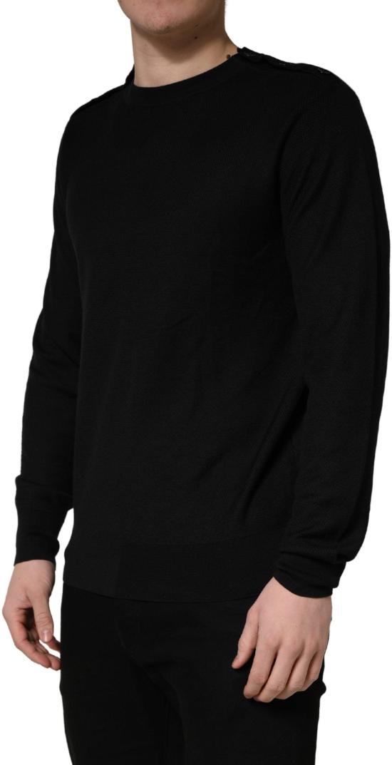 26FW 돌체앤가바나 니트웨어 10059360502046 BLACK - DOLCE & GABBANA