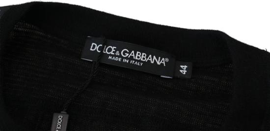 26FW 돌체앤가바나 니트웨어 9077330313502 BLACK - DOLCE & GABBANA