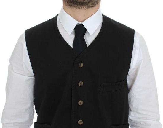 26FW 돌체앤가바나 베스트 50113258586398 BLACK - DOLCE & GABBANA