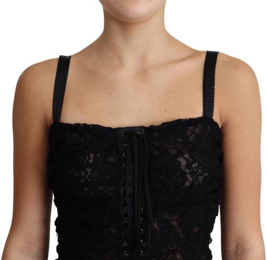 26FW 돌체앤가바나 숏 원피스 9069457473822 BLACK - DOLCE & GABBANA