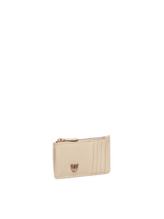26FW 핑코 카드지갑 100251 A0F1C50Q BEIGE - PINKO