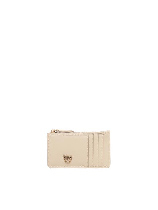 26FW 핑코 카드지갑 100251 A0F1C50Q BEIGE - PINKO