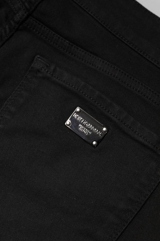 26FW 돌체앤가바나 데님 팬츠 9759443976478 BLACK - DOLCE & GABBANA