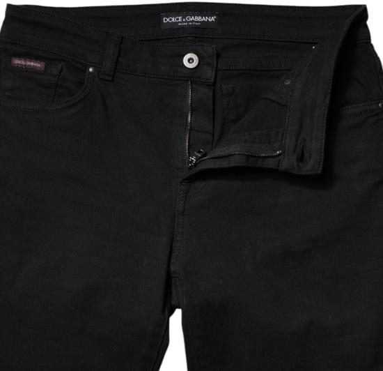 26FW 돌체앤가바나 데님 팬츠 9759443976478 BLACK - DOLCE & GABBANA