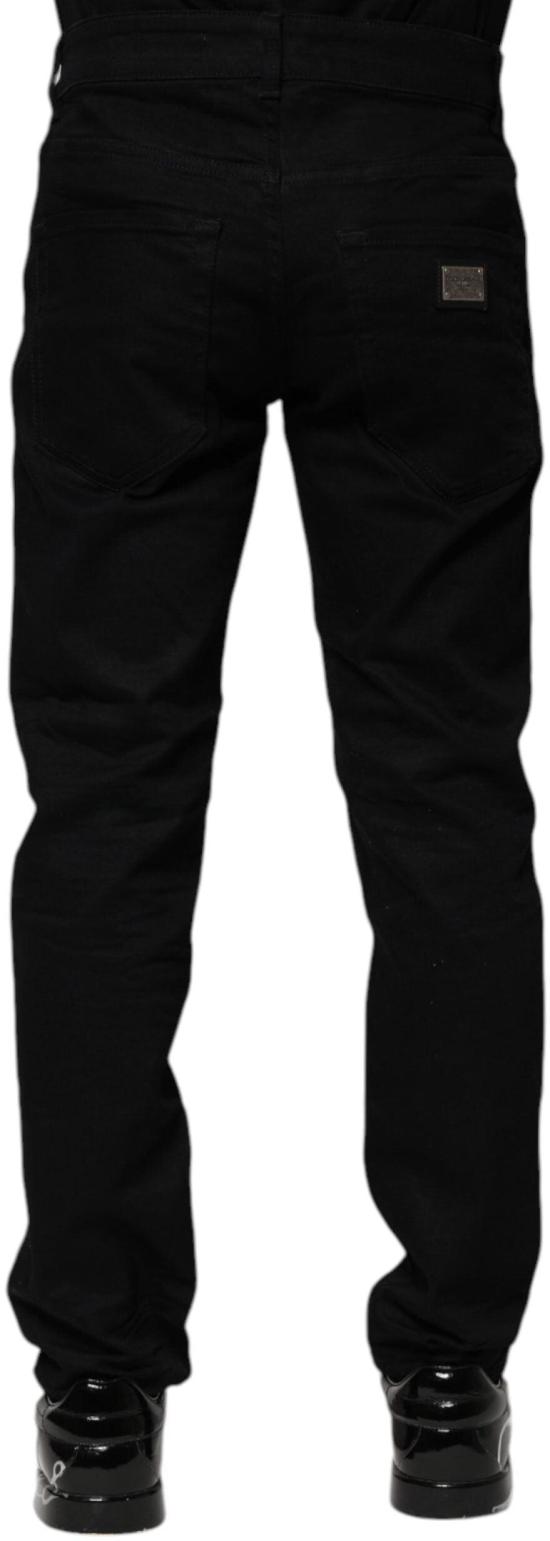 26FW 돌체앤가바나 데님 팬츠 9983524536606 BLACK - DOLCE & GABBANA