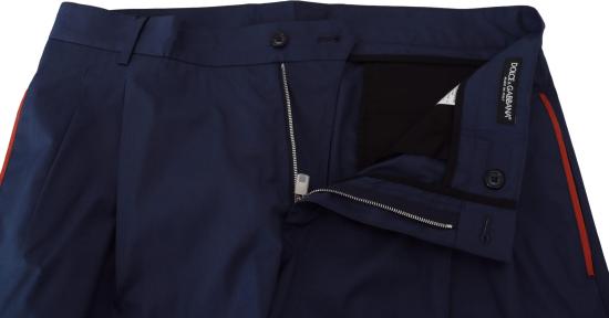 26FW 돌체앤가바나 치노 팬츠 9635961438494 BLUE - DOLCE & GABBANA