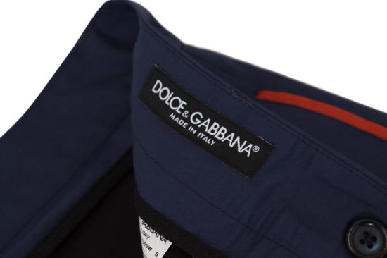 26FW 돌체앤가바나 치노 팬츠 9635961438494 BLUE - DOLCE & GABBANA