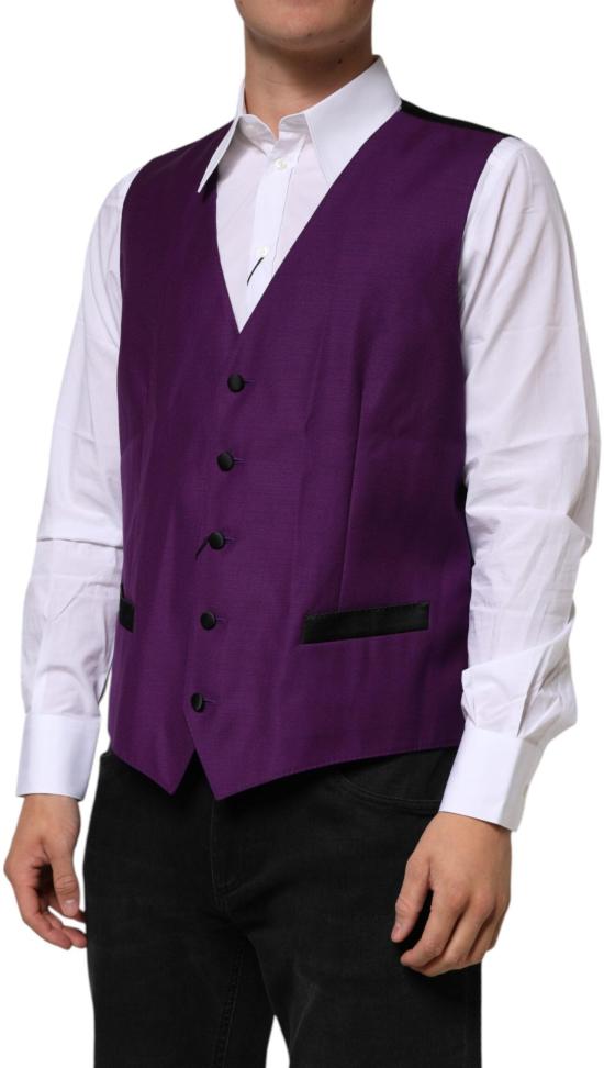 26FW 돌체앤가바나 트렌치 코트 9847089692958 PURPLE - DOLCE & GABBANA