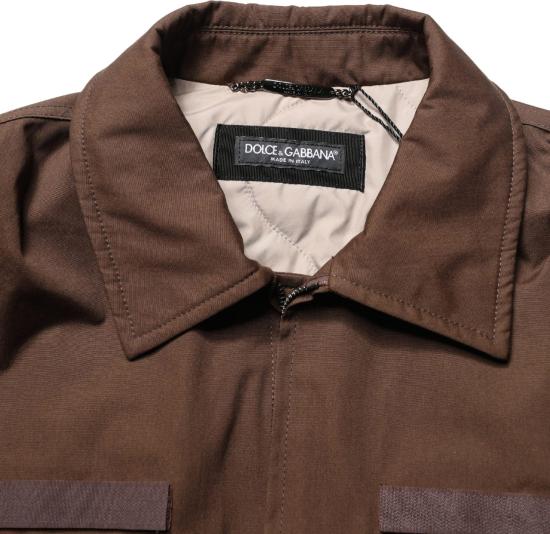 26FW 돌체앤가바나 코트 10005183889694 BROWN - DOLCE & GABBANA