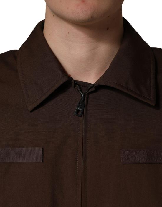 26FW 돌체앤가바나 코트 10005183889694 BROWN - DOLCE & GABBANA
