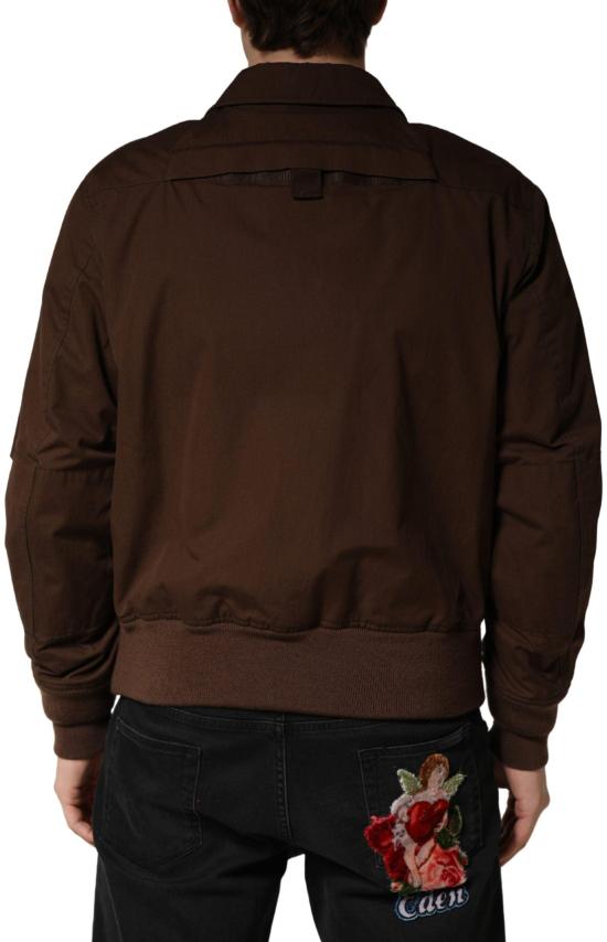 26FW 돌체앤가바나 코트 10005183889694 BROWN - DOLCE & GABBANA