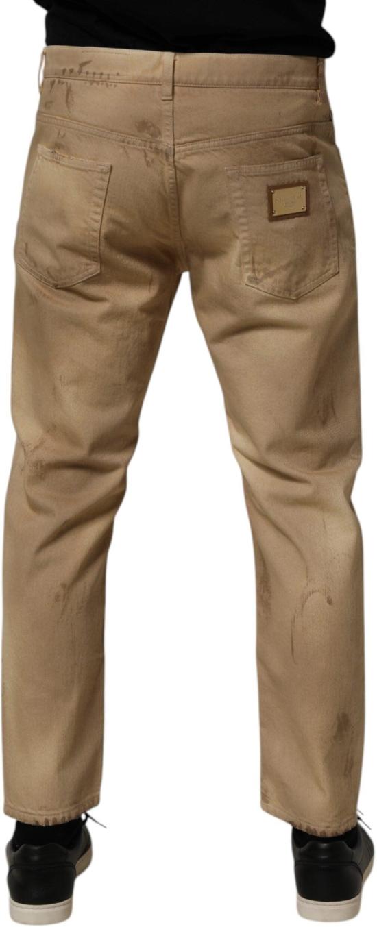 26FW 돌체앤가바나 데님 팬츠 9861373264158 BEIGE - DOLCE & GABBANA