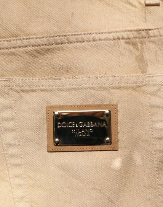 26FW 돌체앤가바나 데님 팬츠 9861373264158 BEIGE - DOLCE & GABBANA