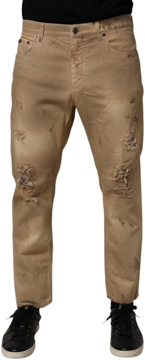 26FW 돌체앤가바나 데님 팬츠 9861373264158 BEIGE