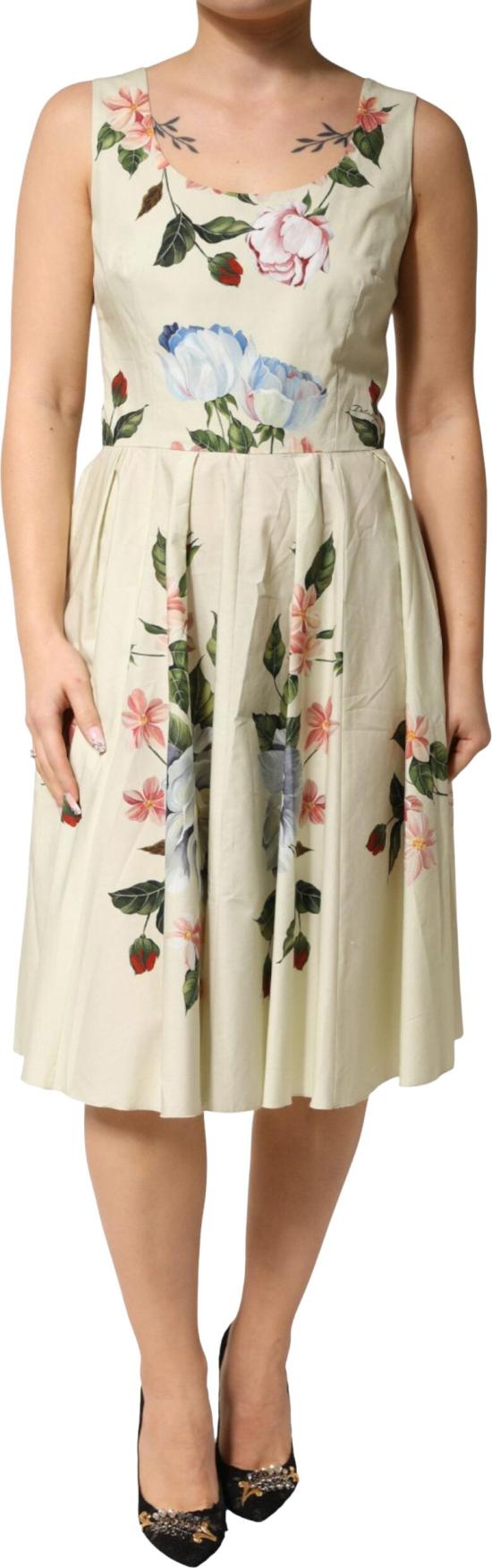 26FW 돌체앤가바나 미디 원피스 9950777770270 BEIGE