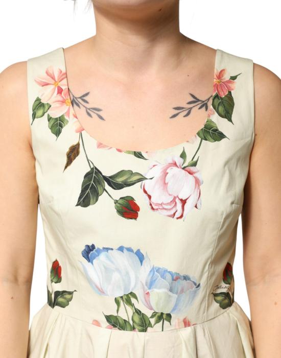 26FW 돌체앤가바나 미디 원피스 9950777770270 BEIGE - DOLCE & GABBANA
