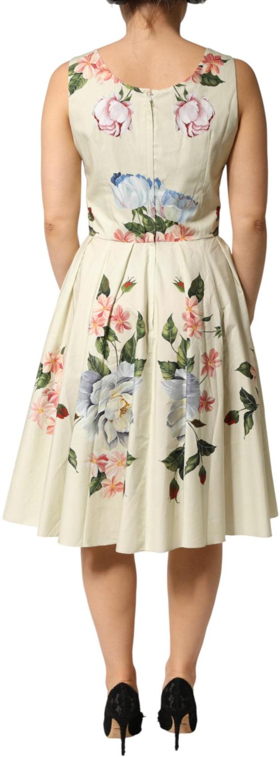 26FW 돌체앤가바나 미디 원피스 9950777770270 BEIGE - DOLCE & GABBANA