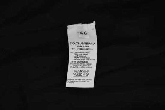 26FW 돌체앤가바나 트렌치 코트 9846853271838 BLACK - DOLCE & GABBANA