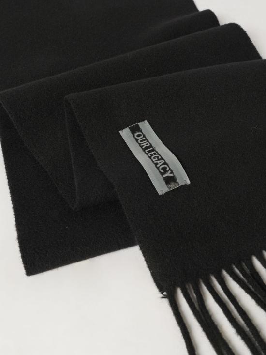 26FW 아워레가시 ESTATE 에스테이트 스카프 A4248EAB Black - OUR LEGACY
