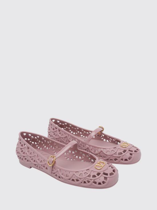 26FW 발렌티노 가라바니 플랫 슈즈 S0PV9RMC S86 Pink - VALENTINO GARAVANI