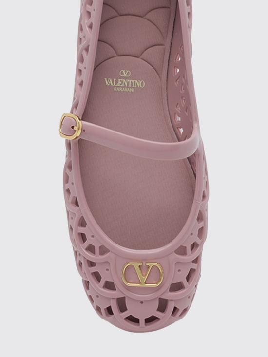 26FW 발렌티노 가라바니 플랫 슈즈 S0PV9RMC S86 Pink - VALENTINO GARAVANI