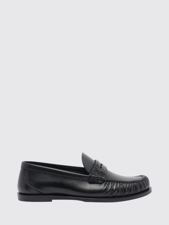 26FW 생로랑 모노그램 레더로퍼 820648AAELH 1000 Black