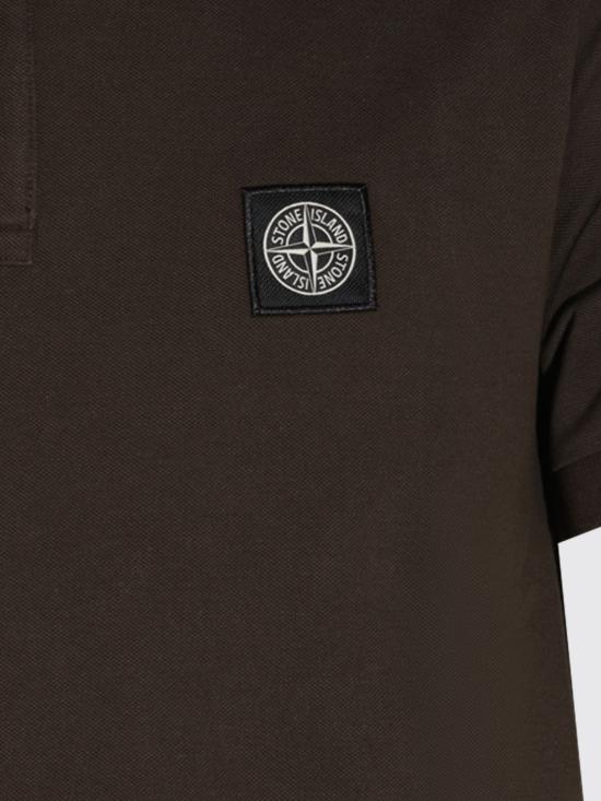 26FW 스톤 아일랜드 폴로 티셔츠 2200008S0017 V0078 Grey - STONE ISLAND