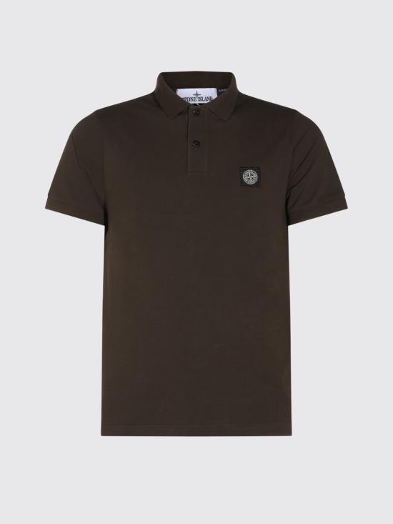 26FW 스톤 아일랜드 폴로 티셔츠 2200008S0017 V0078 Grey - STONE ISLAND