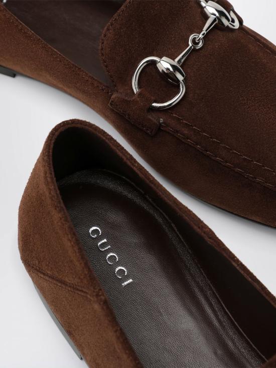 26FW 구찌 조르단 소프트 홀스빗 로퍼 875158AADUN 2021 Brown - GUCCI