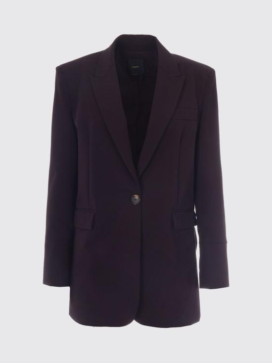 26FW 핑코 수트 자켓 105663A18E RR7 Burgundy - PINKO
