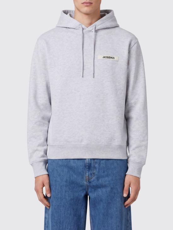 26FW 자크뮈스 그로그랭 후드 티셔츠 HOM00247AJ00126 950 Grey