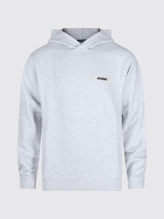 26FW 자크뮈스 그로그랭 후드 티셔츠 HOM00247AJ00126 950 Grey - JACQUEMUS