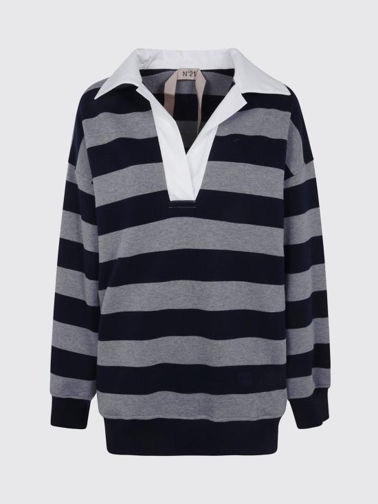 26FW 누메로벤투노 폴로 티셔츠 E0214097 R861 Grey - N°21