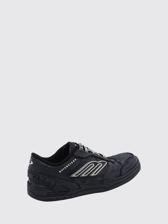 26FW 발렌시아가 햄튼스 미디움 원 아웃 스니커즈 841765WCURB 1000 Black - BALENCIAGA
