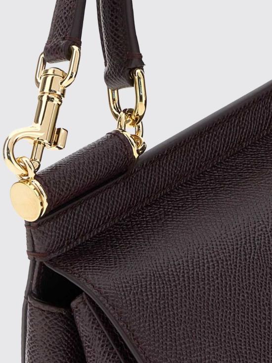 26FW 돌체앤가바나 라지 시실리 핸드백 BB6002B1001 8M073 Wine - DOLCE & GABBANA