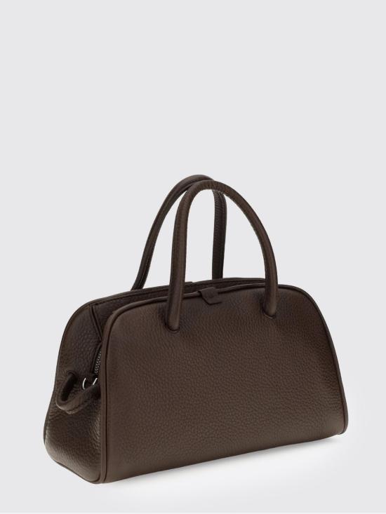 26FW 자크뮈스 TURISMO 투리스모 소프트 스몰 볼링 토트벡 BAW00416AC03A03 880 Brown - JACQUEMUS