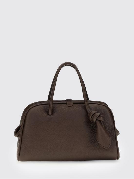 26FW 자크뮈스 TURISMO 투리스모 소프트 스몰 볼링 토트벡 BAW00416AC03A03 880 Brown