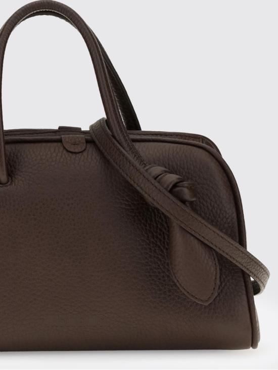 26FW 자크뮈스 TURISMO 투리스모 소프트 스몰 볼링 토트벡 BAW00416AC03A03 880 Brown - JACQUEMUS