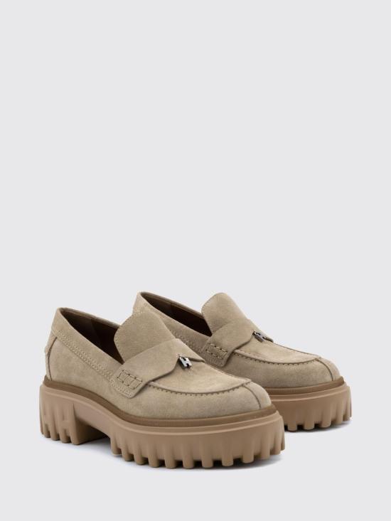 26FW 호간 로퍼 HXW7000FV50BTM C808 Beige - HOGAN
