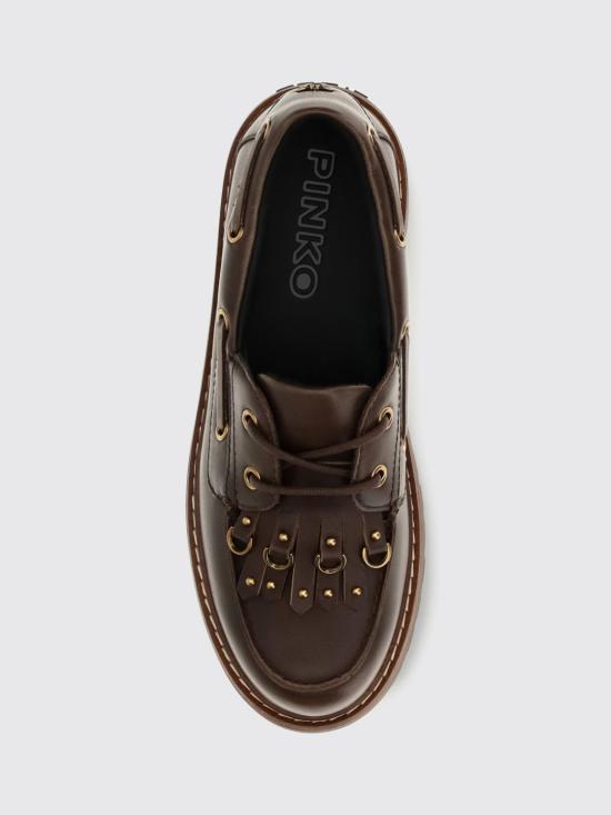 26FW 핑코 로퍼 SD0561P056 L72 Dark - PINKO