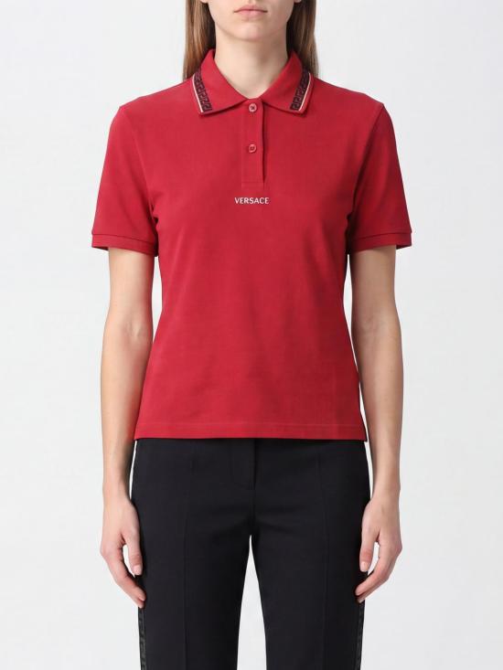 26FW 베르사체 폴로 티셔츠 10259671A18688 1RB30 Red
